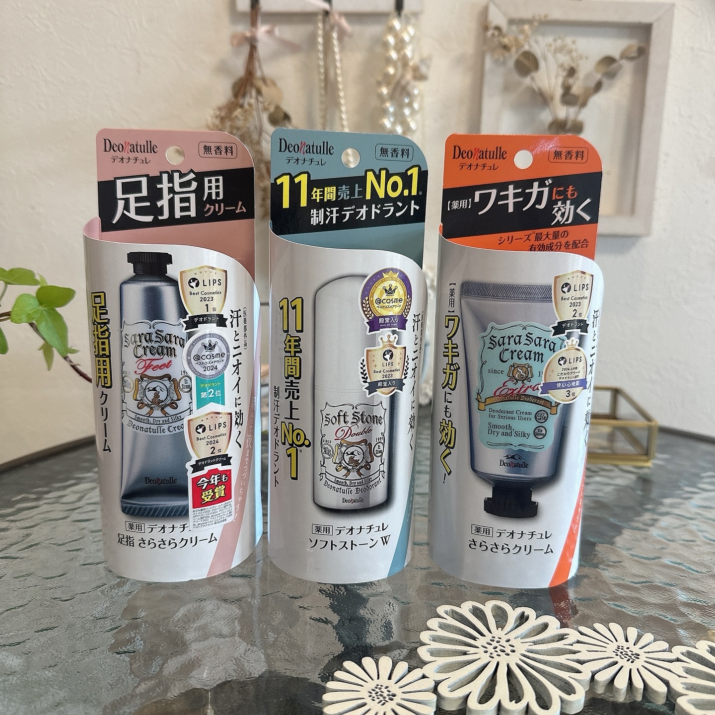 薬用ソフトストーンＷ/デオナチュレ/デオドラント・制汗剤を使ったクチコミ（2枚目）
