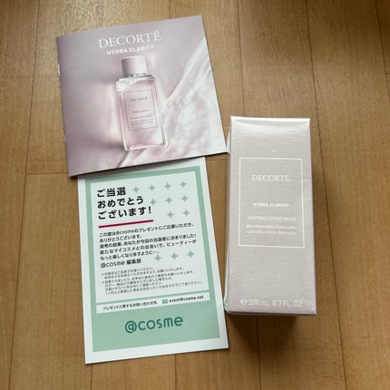 イドラクラリティ 薬用 トリートメント エッセンス ウォーター/DECORTÉ/化粧水を使ったクチコミ(1枚目)