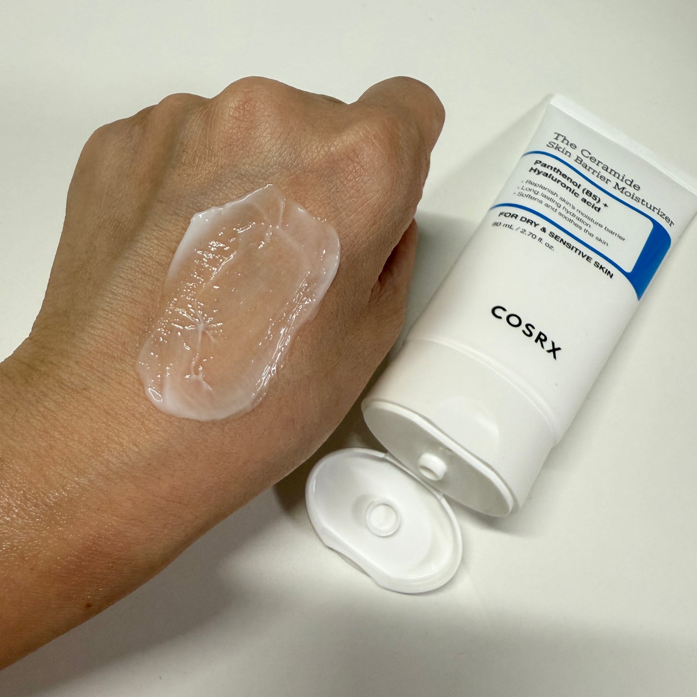 RXザ・セラミドスキンバリアモイスチャライザー/COSRX/フェイスクリームを使ったクチコミ(3枚目)