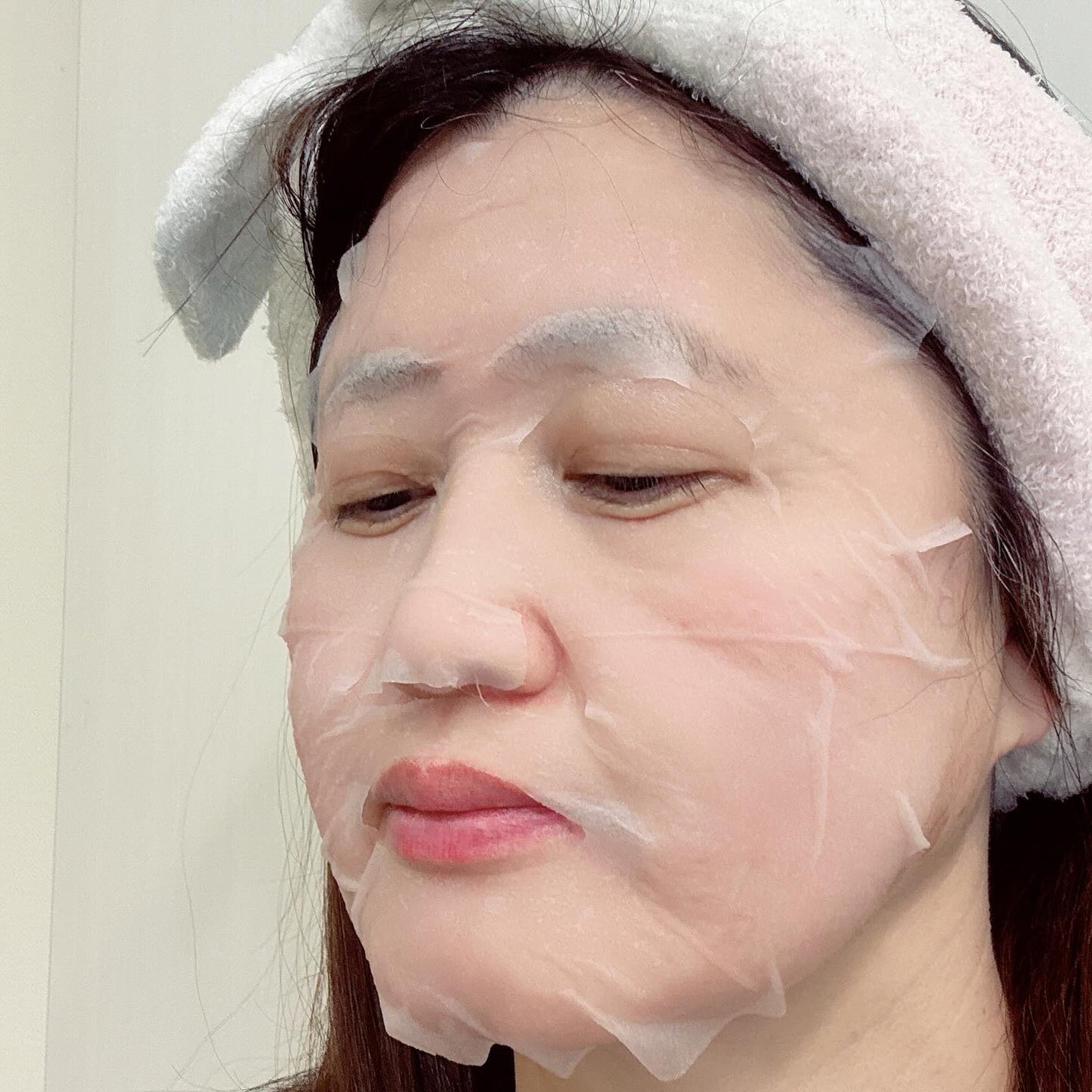 肌美精 カラーエッセンスマスク ピンク/肌美精/シートマスク・パックを使ったクチコミ(6枚目)