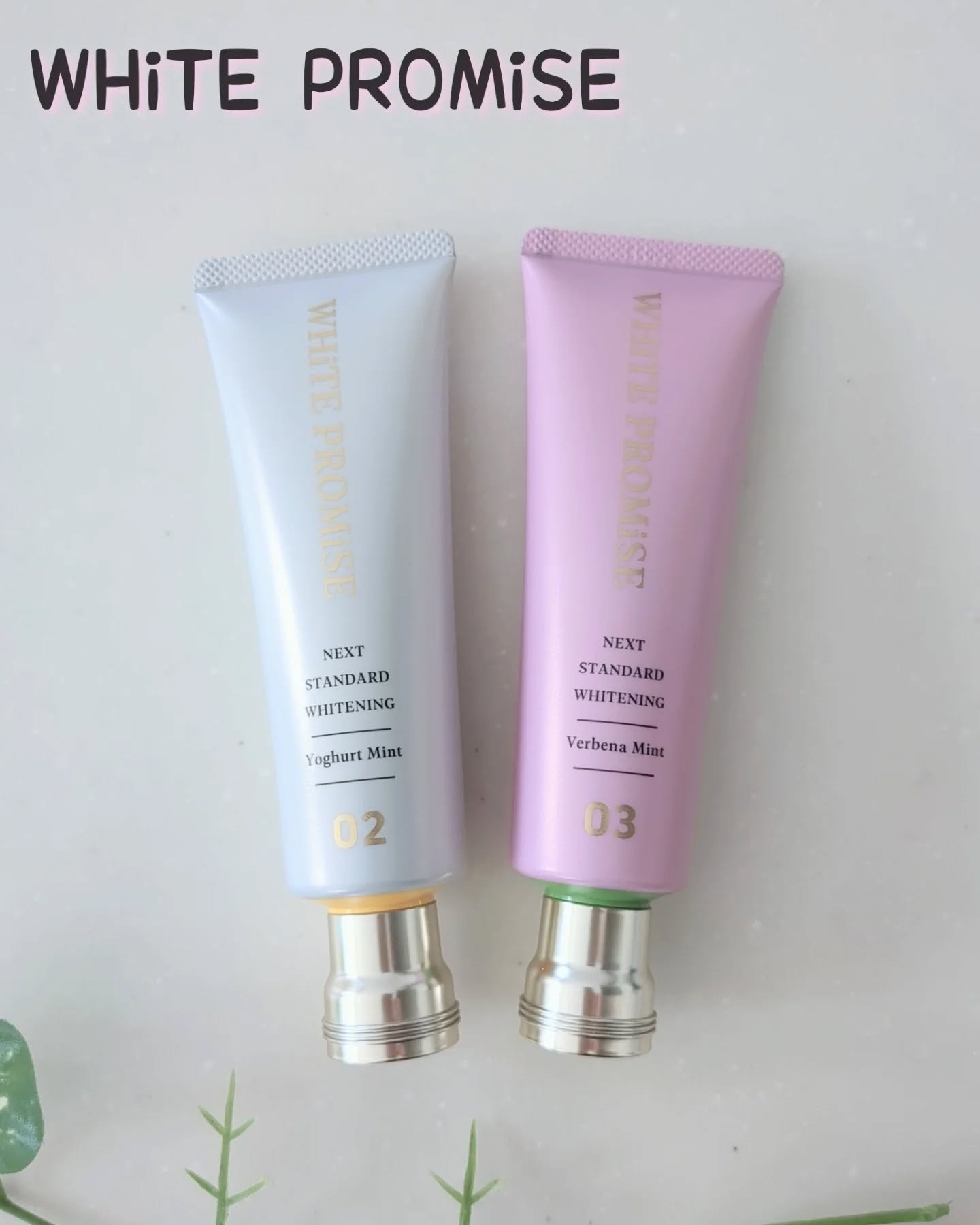 ホワイトプロミス  美白*＋むし歯予防*/WHiTE PROMiSE/歯磨き粉を使ったクチコミ（1枚目）