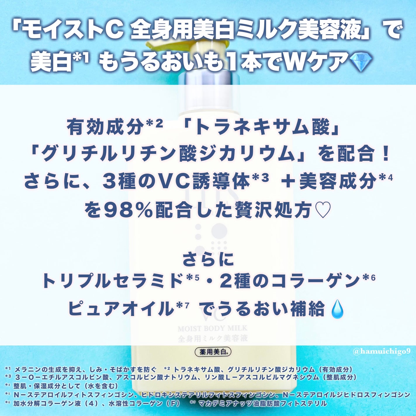 モイストC 薬用ボディミルク リラックスハーブの香り/リッツ/ボディミルクを使ったクチコミ(3枚目)