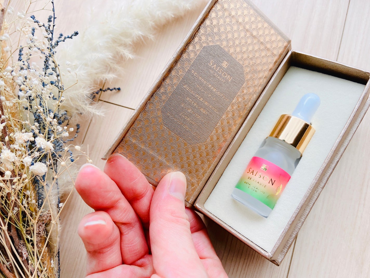 セゾンボタニカルオイル美容液/SAISON DE BEAUTE/フェイスオイルを使ったクチコミ(4枚目)