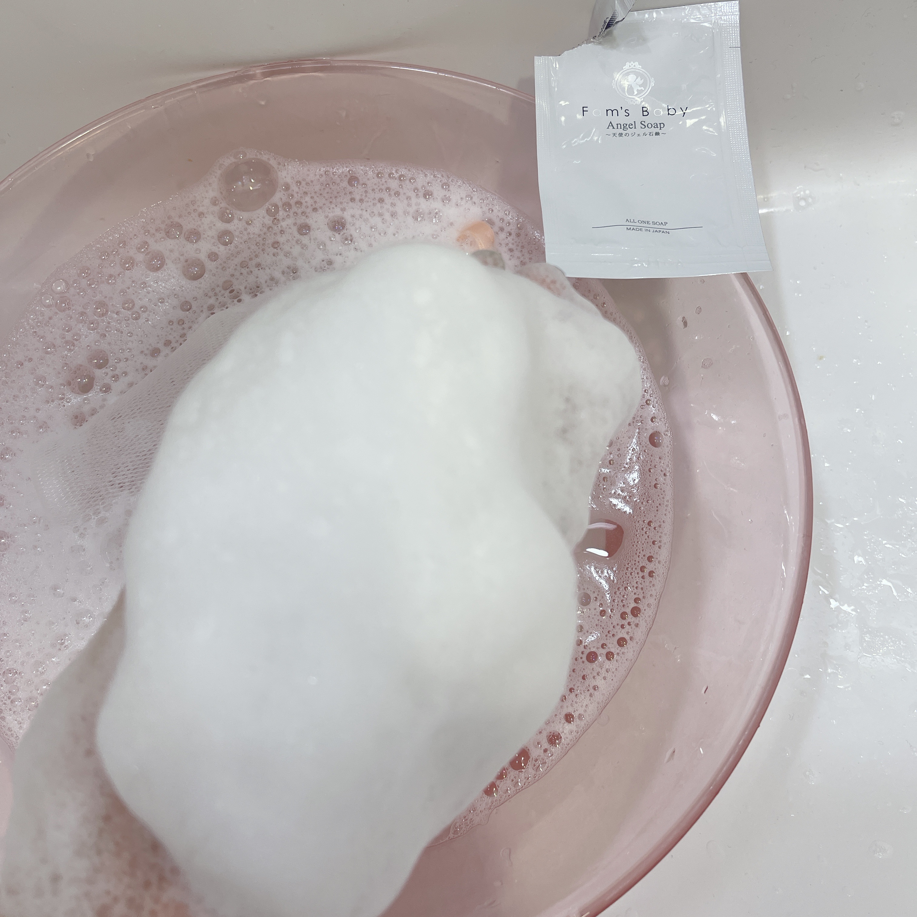 エンジェルソープ/Fam's Baby(ファムズベビー)/ボディソープを使ったクチコミ（3枚目）