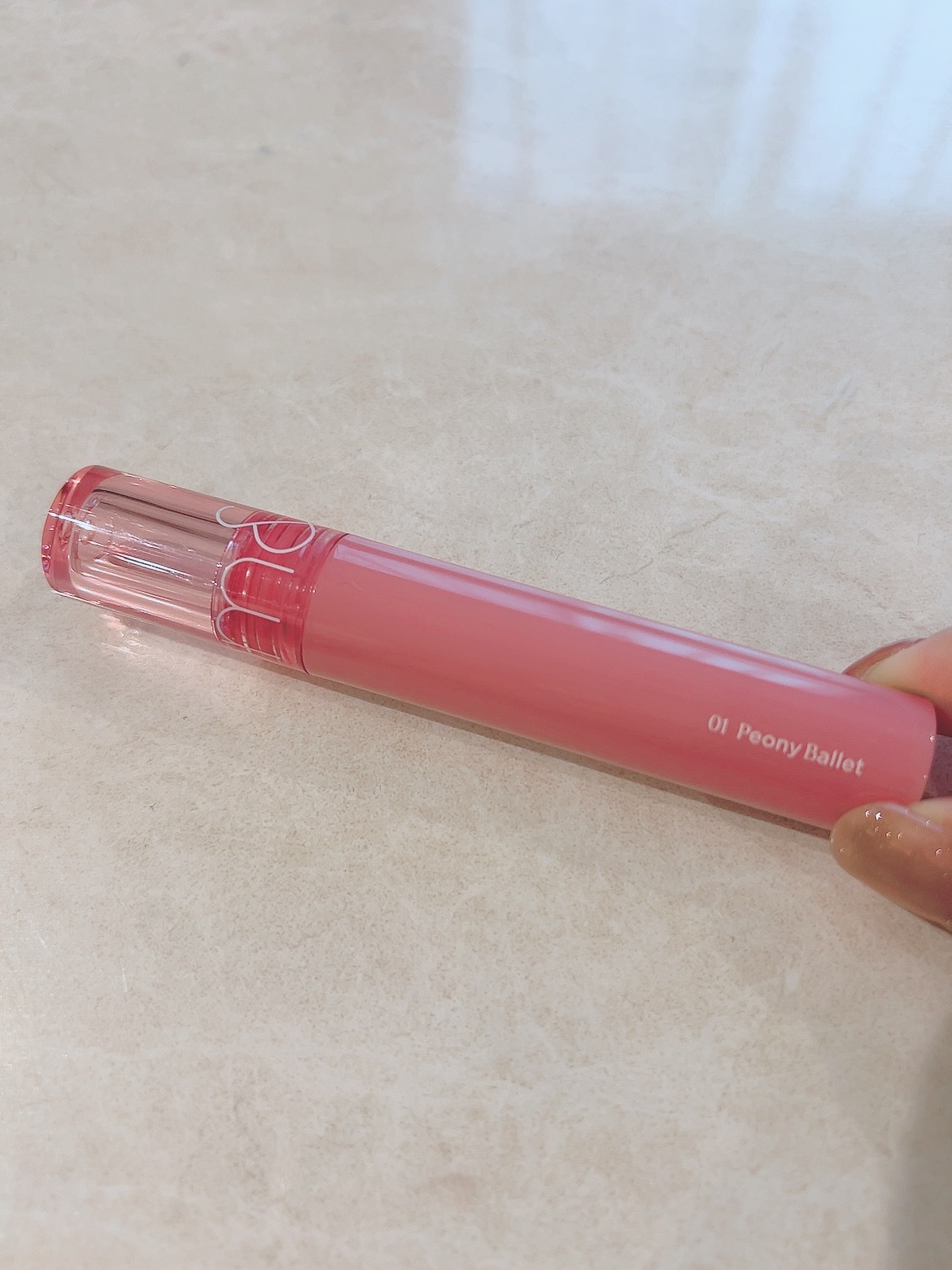 グラスティングカラーグロス/rom&nd/リップグロスを使ったクチコミ（1枚目）