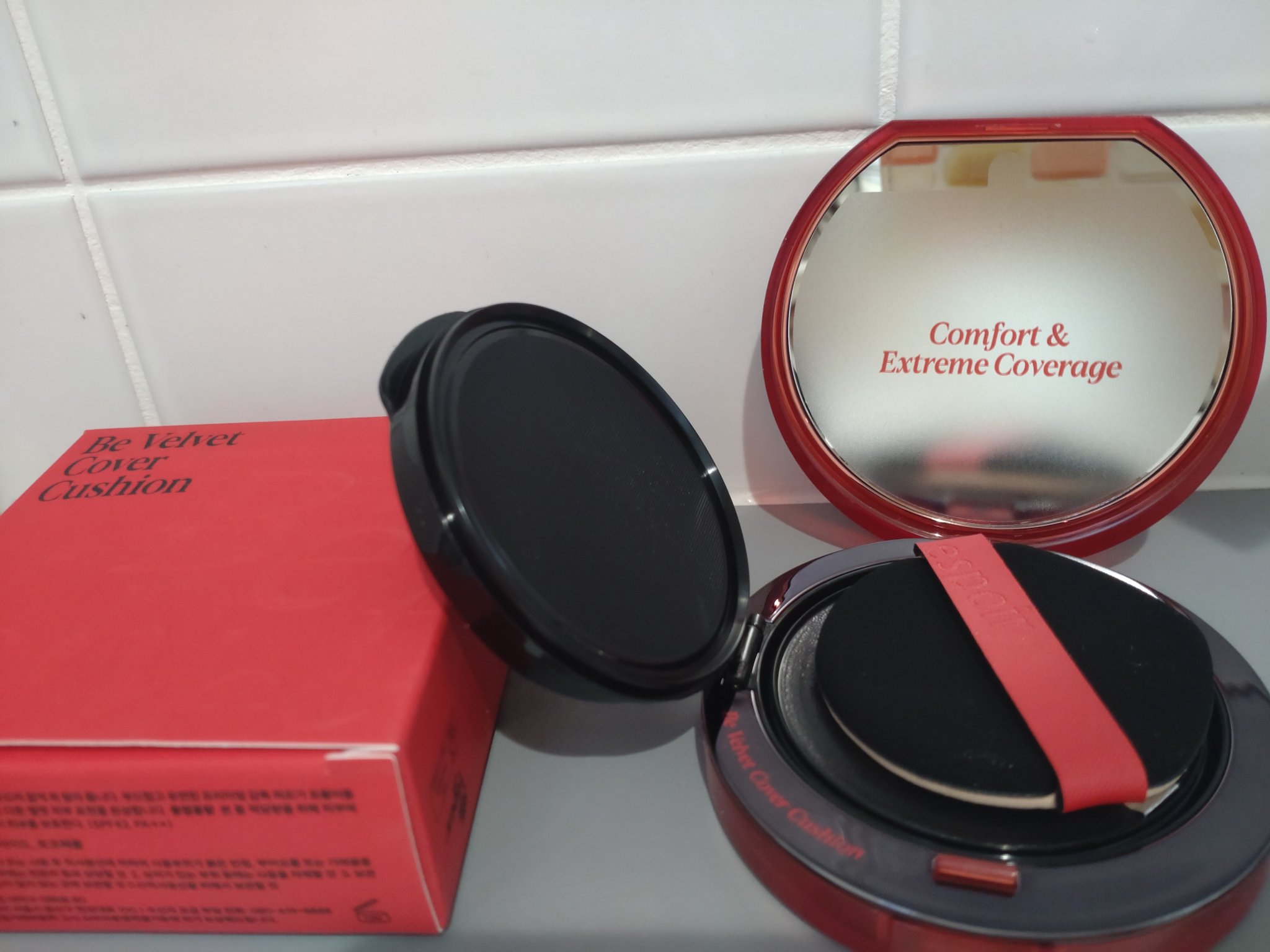 ビーベルベットカバークッション/espoir/クッションファンデーションを使ったクチコミ（2枚目）