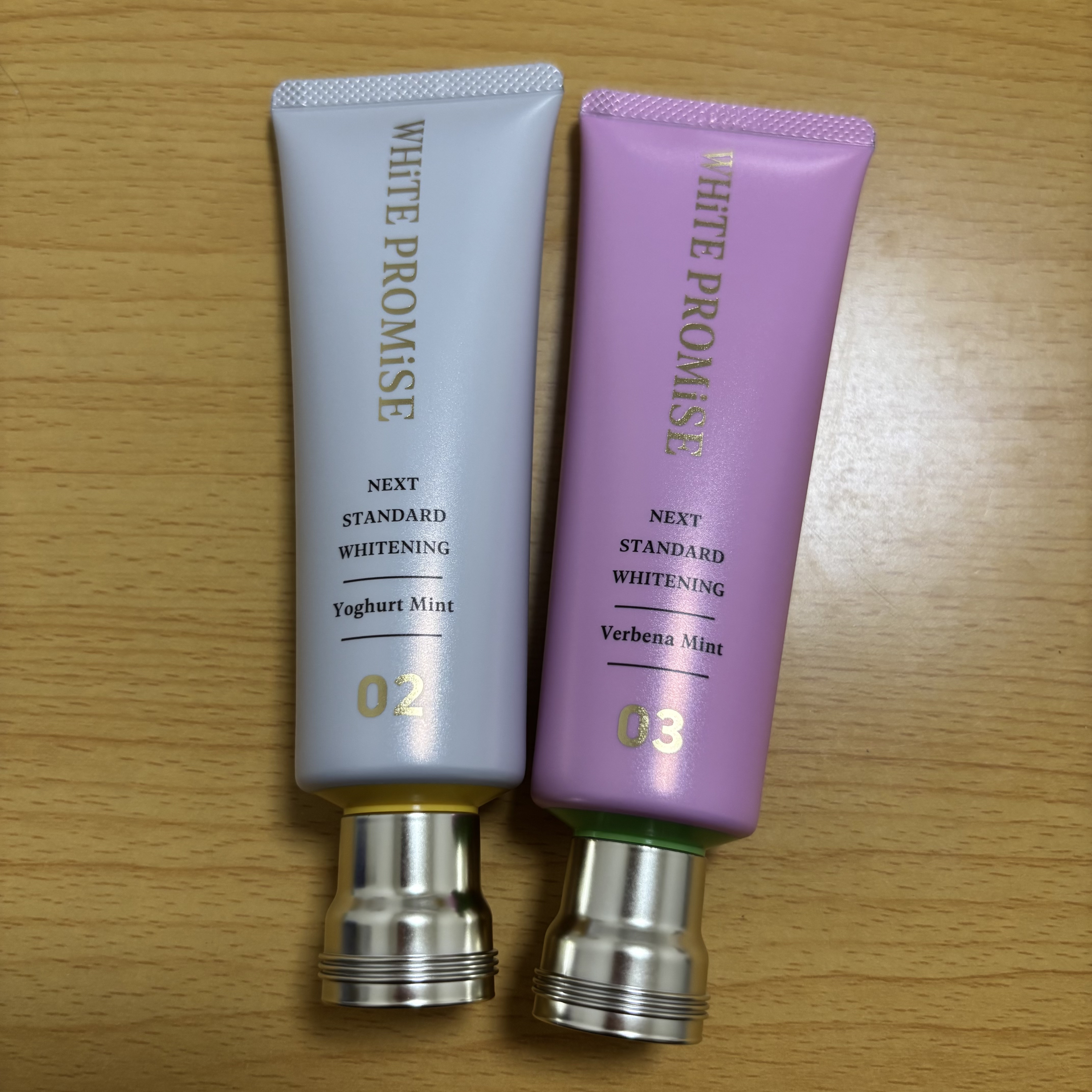 ホワイトプロミス  美白*＋口臭ケア/WHiTE PROMiSE/歯磨き粉を使ったクチコミ（3枚目）