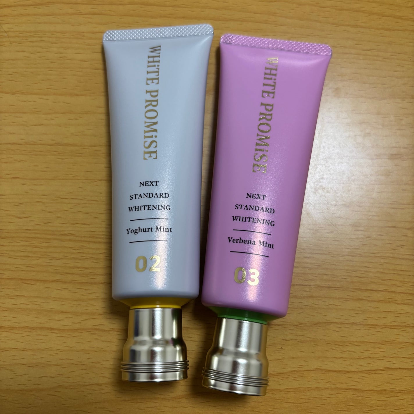 ホワイトプロミス 美白*+むし歯予防*/WHiTE PROMiSE/歯磨き粉を使ったクチコミ(3枚目)