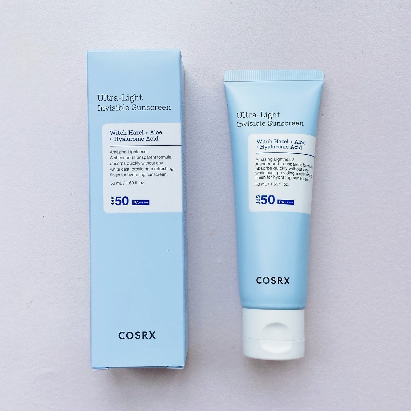 ウルトラライト透明UVクリーム/COSRX/日焼け止めクリームを使ったクチコミ(3枚目)