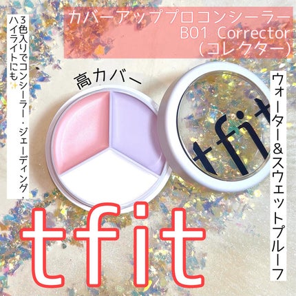 カバーアッププロコンシーラー/TFIT/パレットコンシーラーを使ったクチコミ(1枚目)