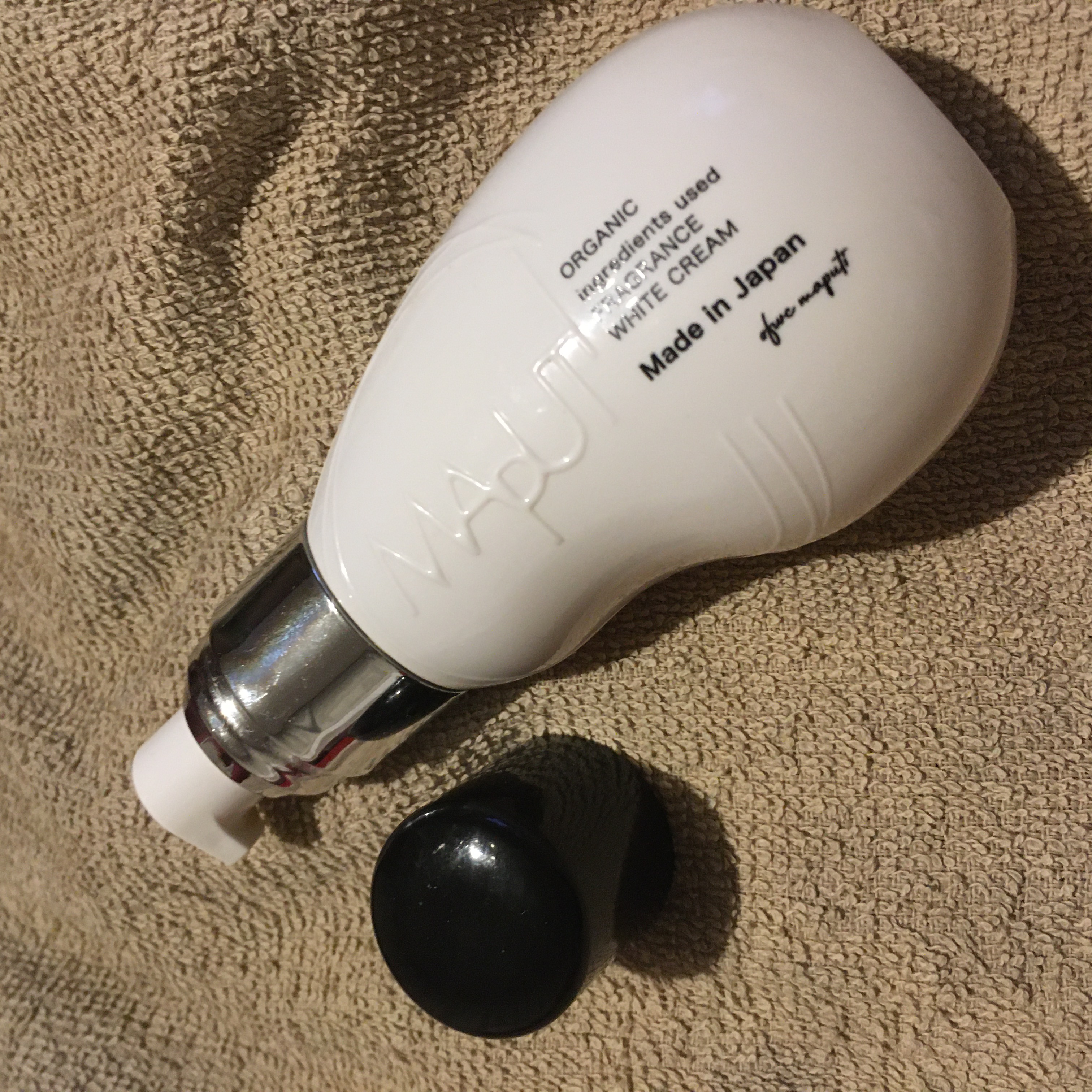 オーガニックフレグランスホワイトクリーム/MAPUTI/デリケートゾーンケアを使ったクチコミ（1枚目）