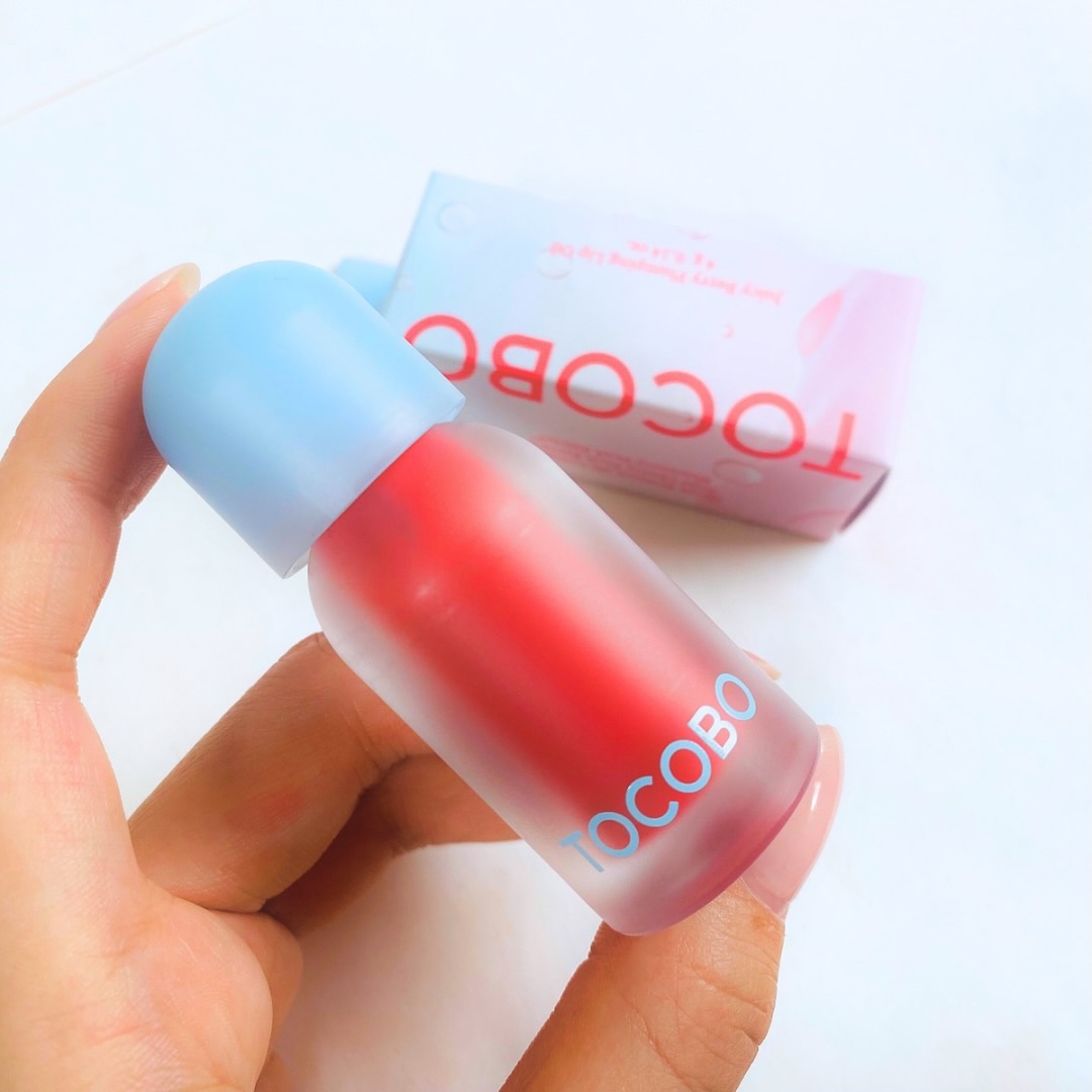 ジューシーベリープランピングリップオイル/TOCOBO/リップグロスを使ったクチコミ（1枚目）