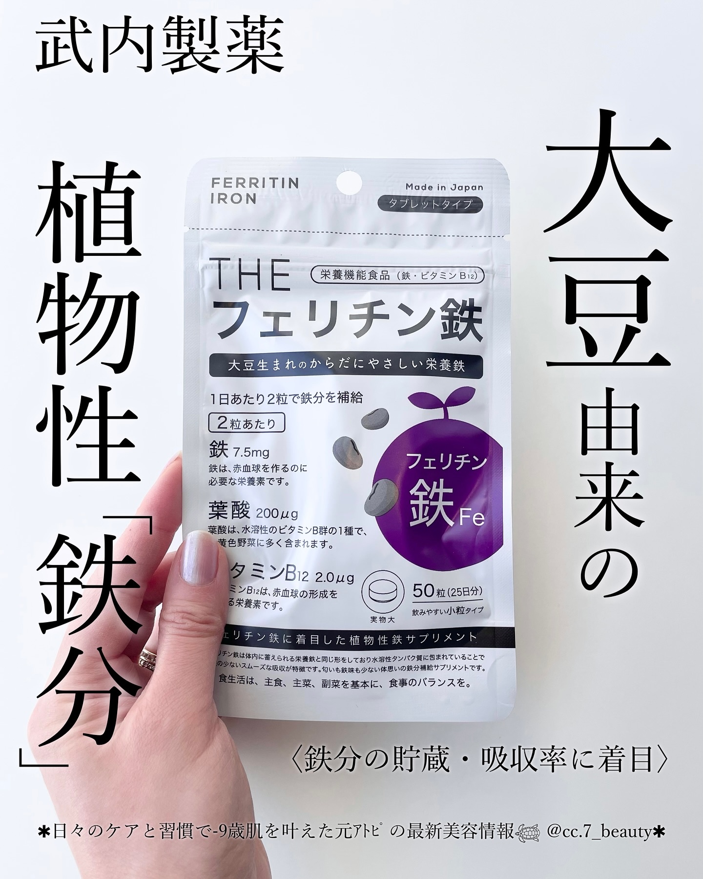 THEフェリチン鉄/武内製薬 THEシリーズ/健康サプリメントを使ったクチコミ（1枚目）