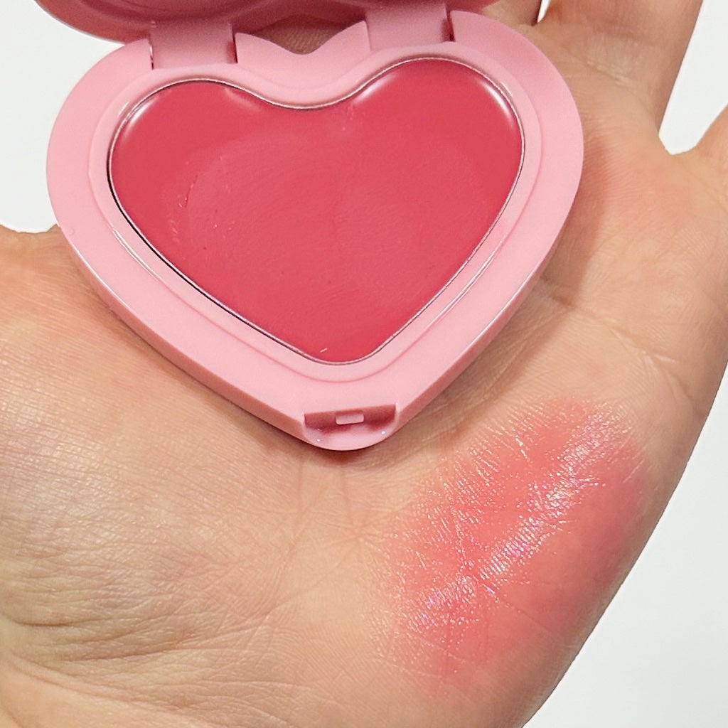 GLOWY CREAM BLUSH/AOU/ジェル・クリームチークを使ったクチコミ(4枚目)