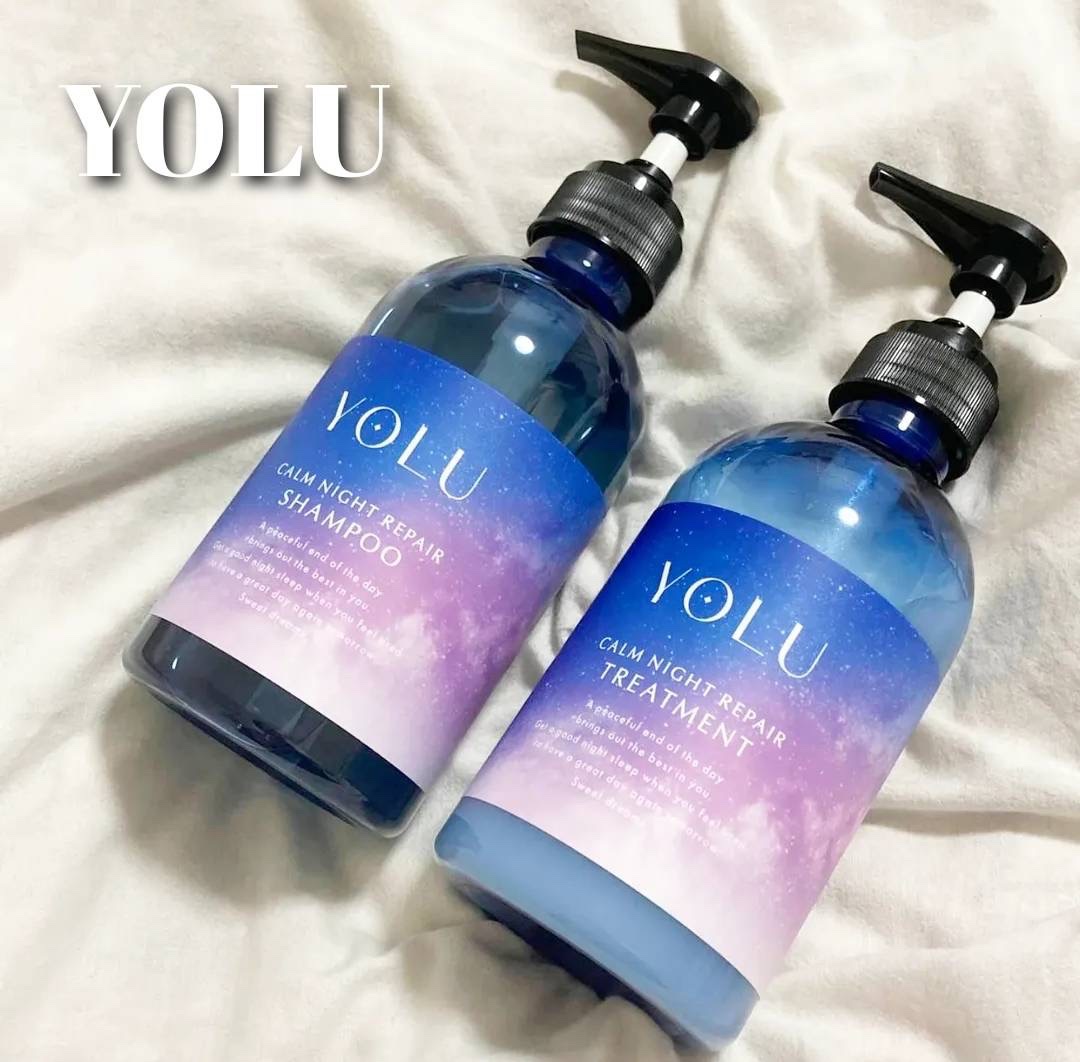 カームナイトリペアシャンプー／トリートメント/YOLU/シャンプー・コンディショナーを使ったクチコミ（1枚目）