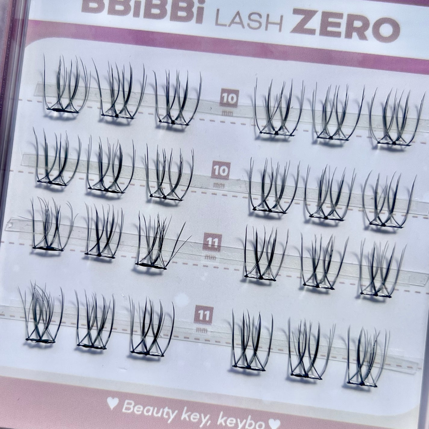 keybo BBiBBi LASH/keybo/つけまつげを使ったクチコミ(4枚目)