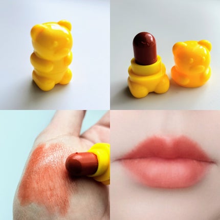 シャイニーベア リップモイスト/CathyDoll/口紅を使ったクチコミ(5枚目)