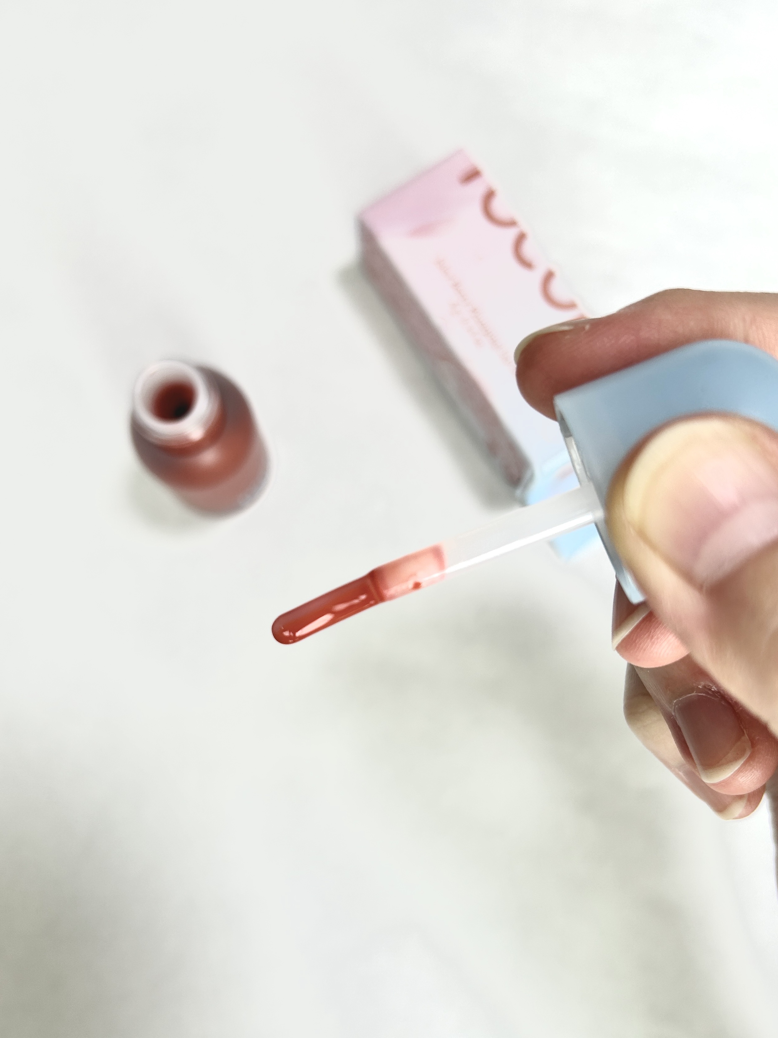 ジューシーベリープランピングリップオイル/TOCOBO/リップグロスを使ったクチコミ（1枚目）