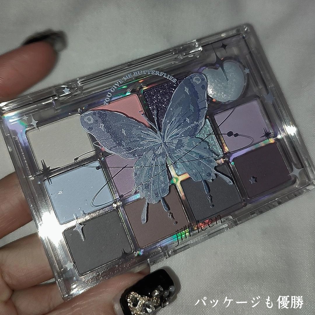 シャイニング12色ミニアイシャドウパレット/jill leen./アイシャドウパレットを使ったクチコミ（2枚目）