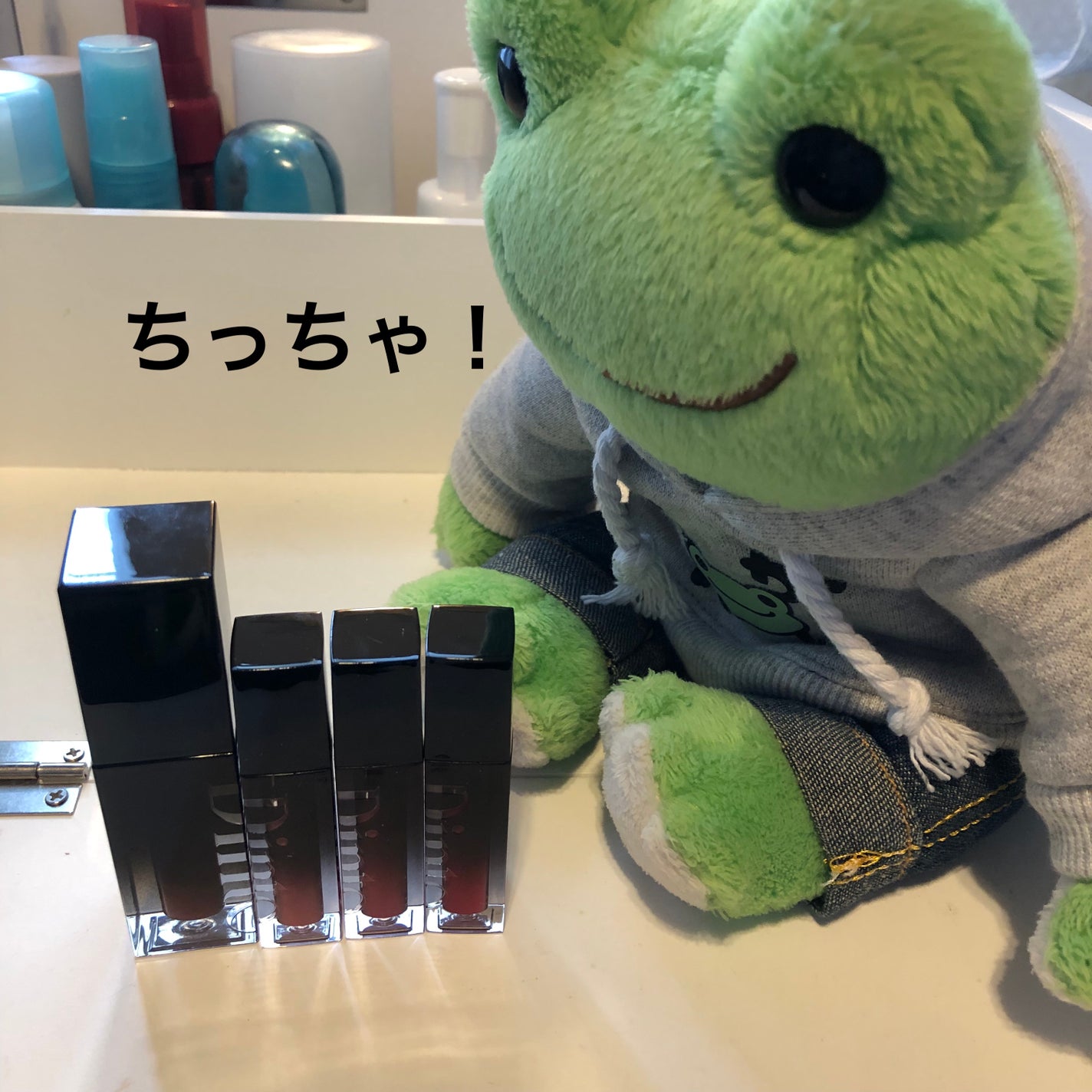 ミニリップトリオブラーグローイリップティント/Dinto/リップティントを使ったクチコミ(2枚目)