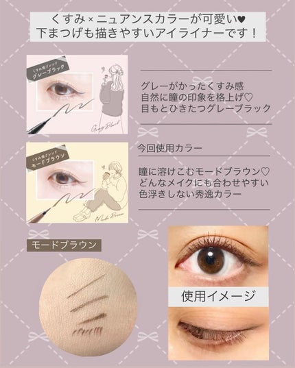 アヴァンセ プリュネルライナー/アヴァンセ/リキッドアイライナーを使ったクチコミ(3枚目)