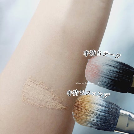 ファンデーションブラシ/ブリリアージュ/メイクブラシを使ったクチコミ(4枚目)