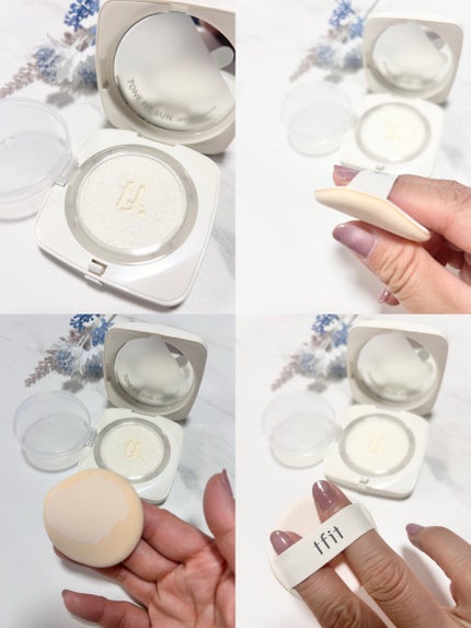 ベースフィットトーンアップサンクッション/TFIT/クッションファンデーションを使ったクチコミ(4枚目)