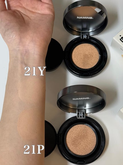 ネーミング ゼログラビティ カバーフィットクッション/NAMING./クッションファンデーションを使ったクチコミ(3枚目)