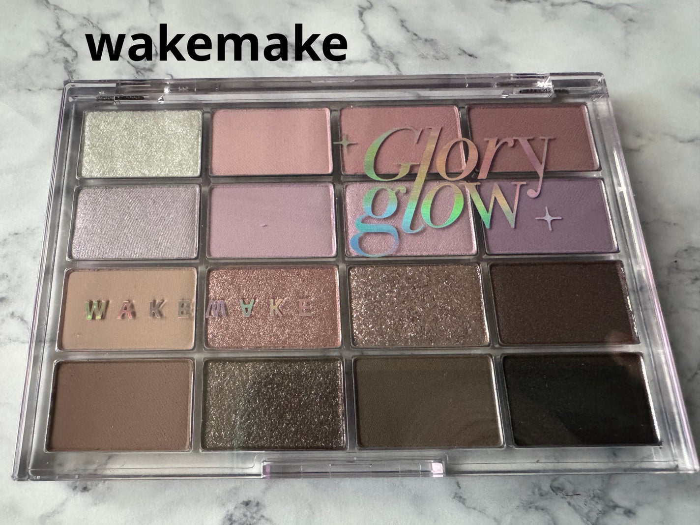 ソフトブラーリングアイパレット/wakemake/アイシャドウパレットを使ったクチコミ(1枚目)