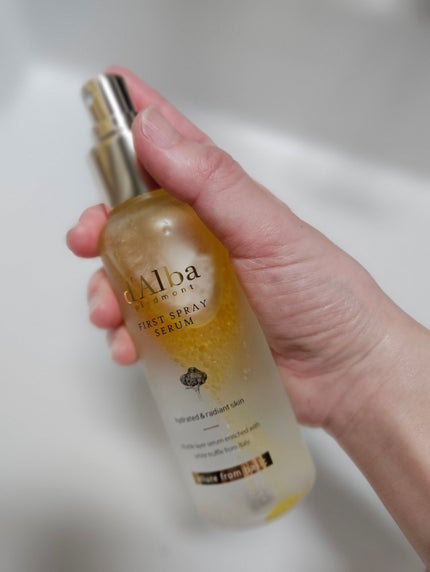 ダルバ ホワイトトリュフファーストスプレーセラム/ダルバ/ミスト状化粧水を使ったクチコミ(2枚目)