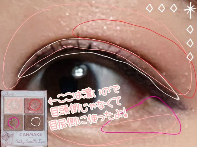 ノーズ＆アイブロウパウダー/CEZANNE/パウダーアイブロウを使ったクチコミ（3枚目）