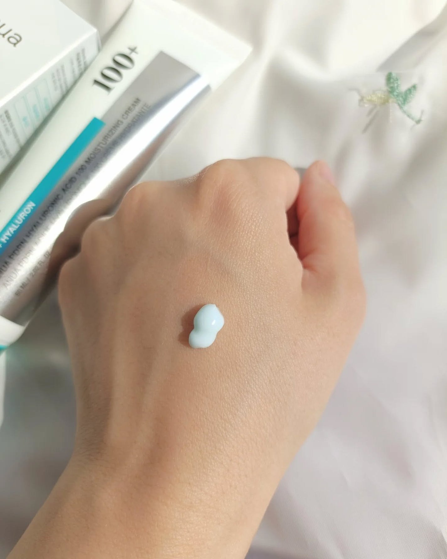 PDRNヒアルロン酸100 モイスチャライジングクリーム/Anua/フェイスクリームを使ったクチコミ(4枚目)