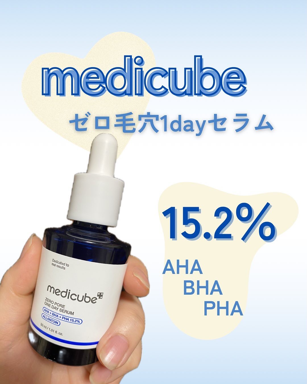 ゼロ毛穴1DAYセラム/MEDICUBE/美容液を使ったクチコミ（1枚目）