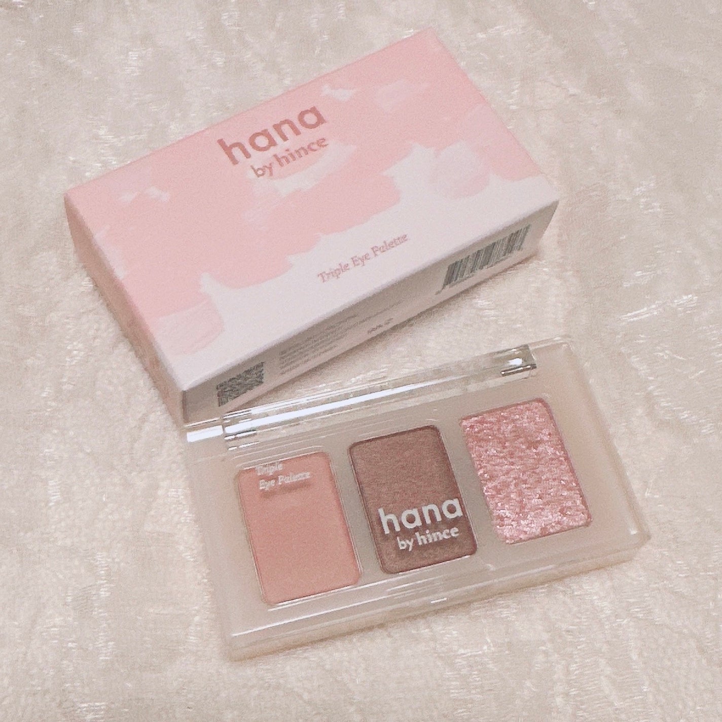 トリプルアイパレット/hana by hince/アイシャドウパレットを使ったクチコミ(5枚目)