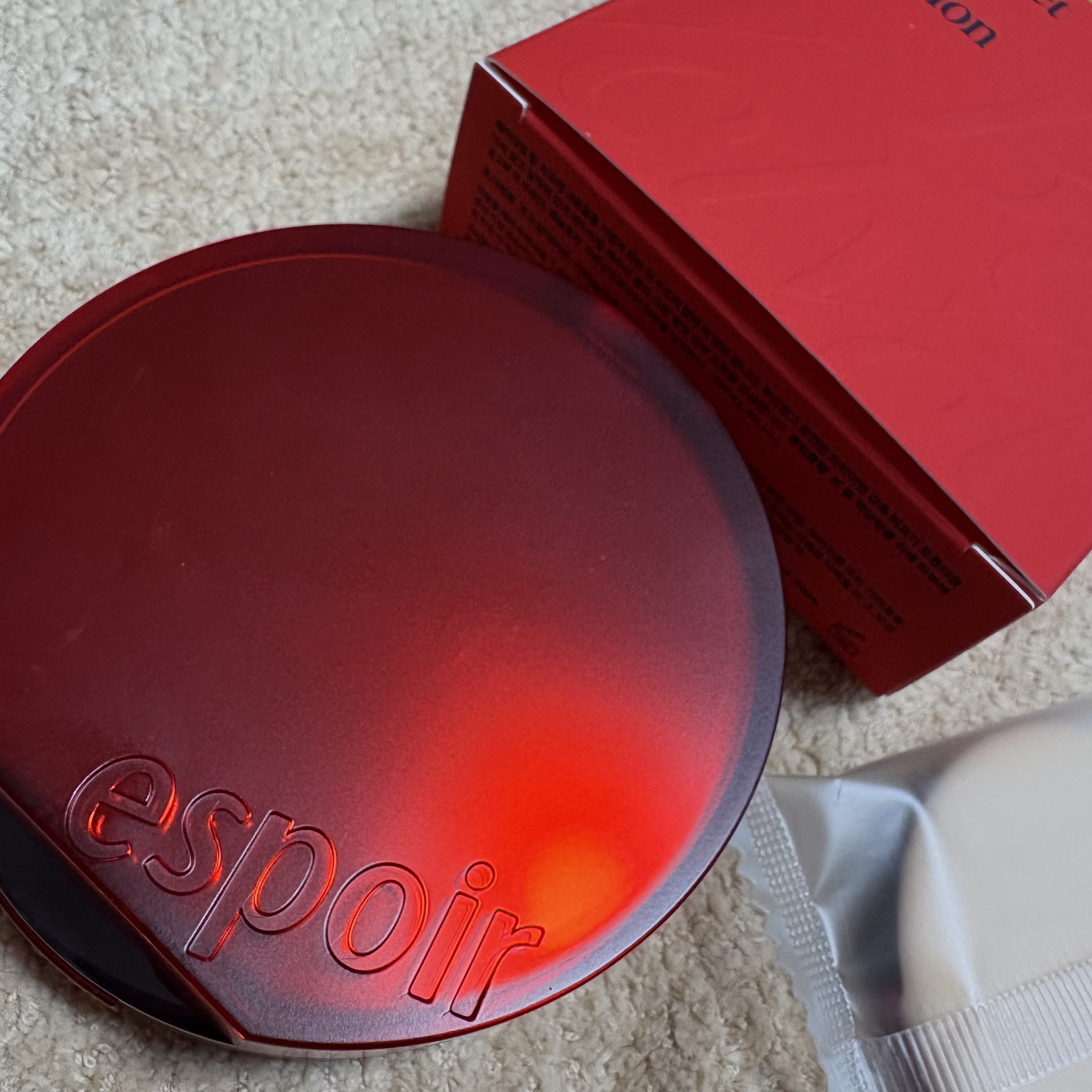 ビーベルベットカバークッション/espoir/クッションファンデーションを使ったクチコミ（3枚目）