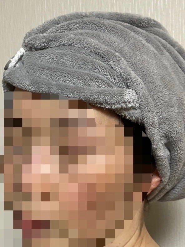 Uniqree Dry Haircap ユニークリードライヘアキャップ/ビー・エヌ/ヘアケアグッズを使ったクチコミ(4枚目)