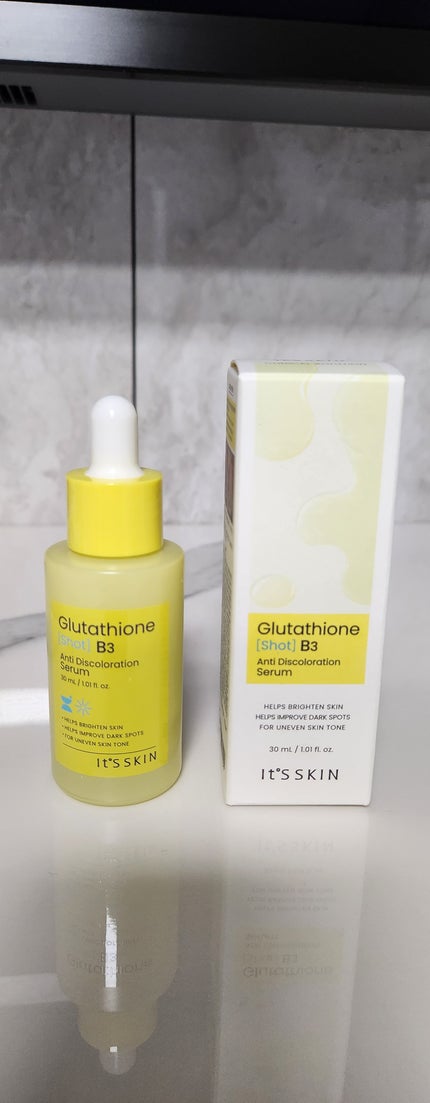 グルタチオンショットB3シミ跡セラム/It's skin/美容液を使ったクチコミ(1枚目)