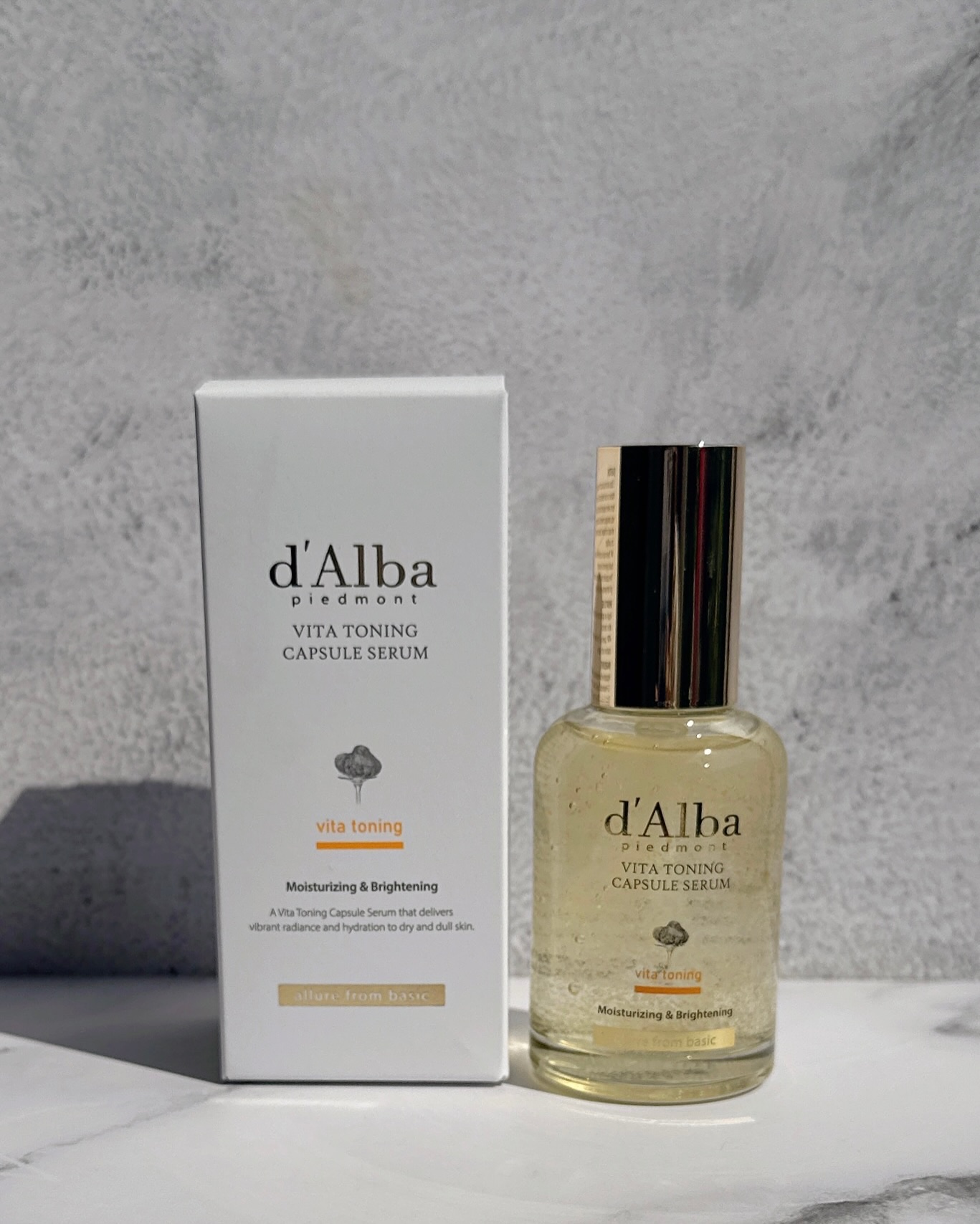 ビタトーニングカプセルセラム/ダルバ/美容液を使ったクチコミ（1枚目）