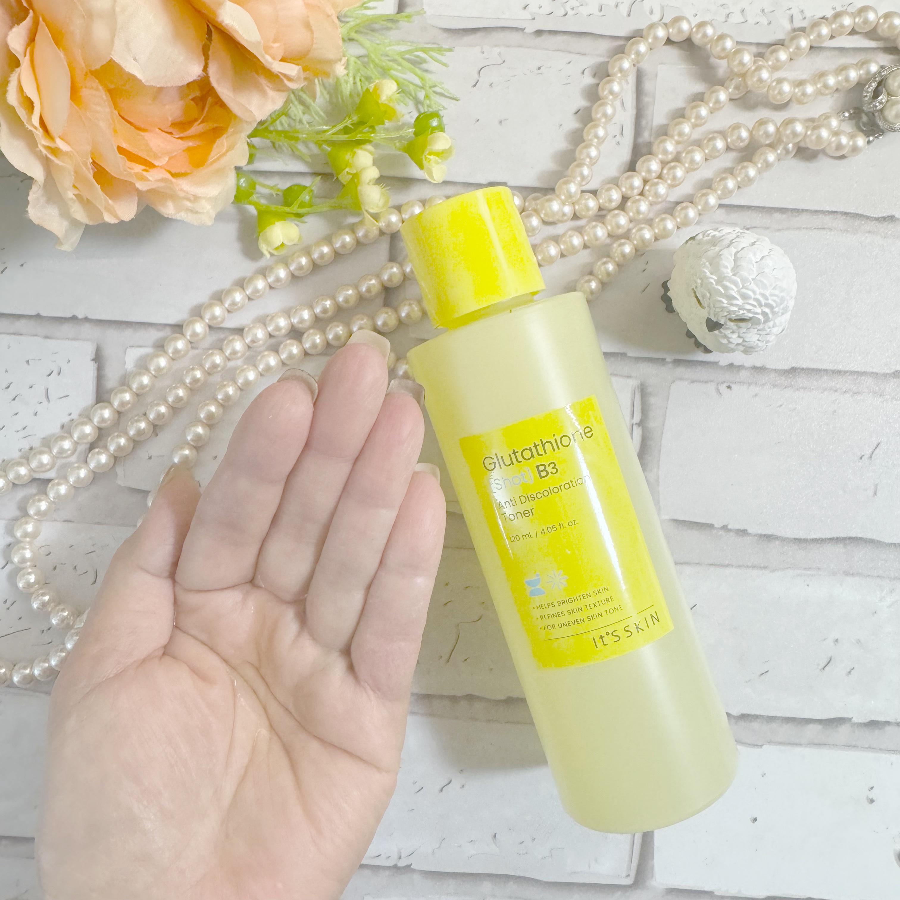 グルタチオンショットB3シミ跡セラム/It's skin/美容液を使ったクチコミ（3枚目）