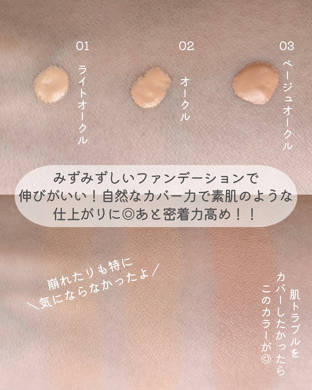 KM  ルースパウダー/DAISO/ルースパウダーを使ったクチコミ（3枚目）