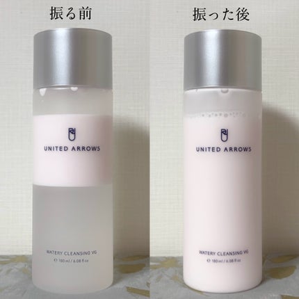 ウォータリークレンジング VG/UNITED ARROWS BEAUTY/クレンジングウォーターを使ったクチコミ(2枚目)