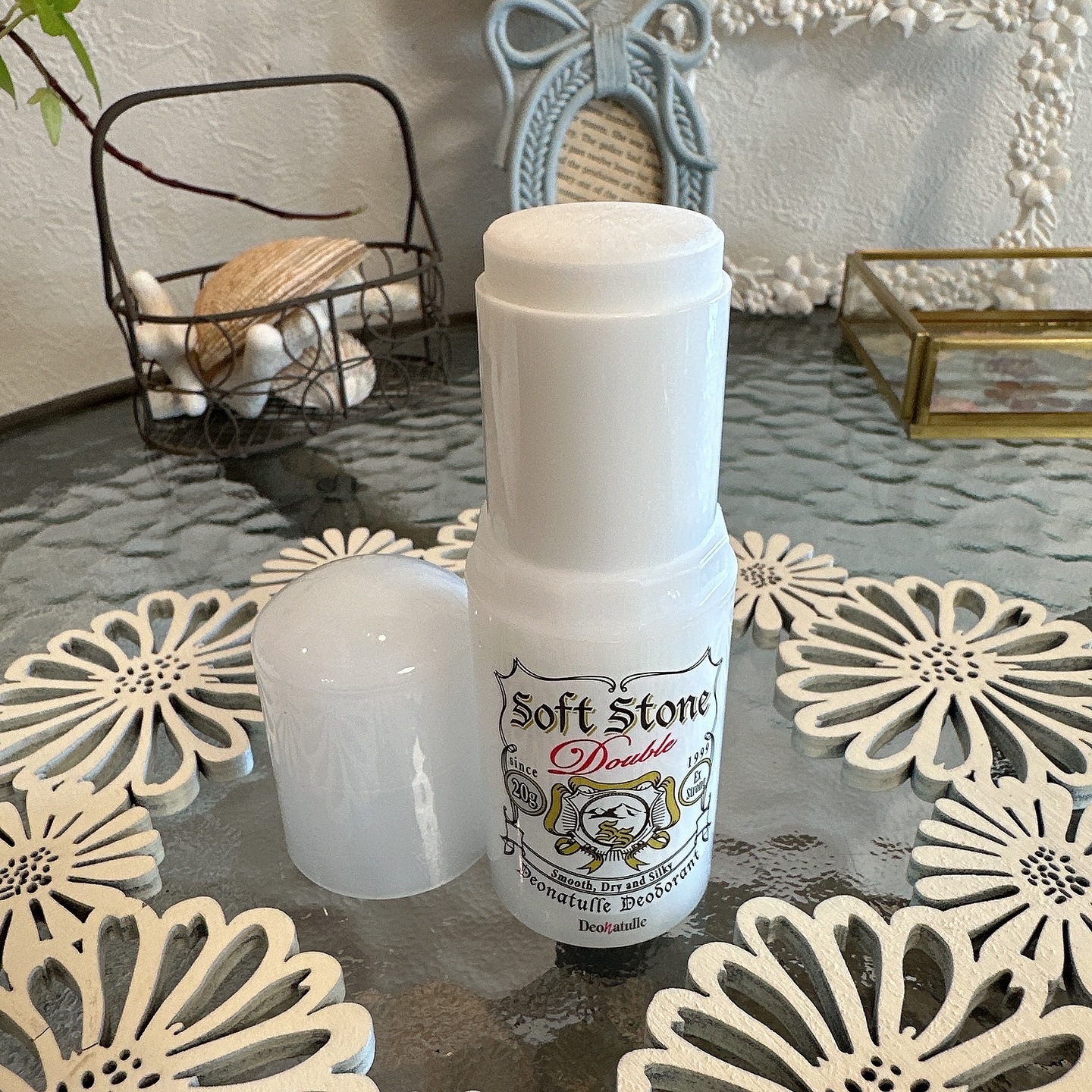 薬用ソフトストーンＷ/デオナチュレ/デオドラント・制汗剤を使ったクチコミ（3枚目）