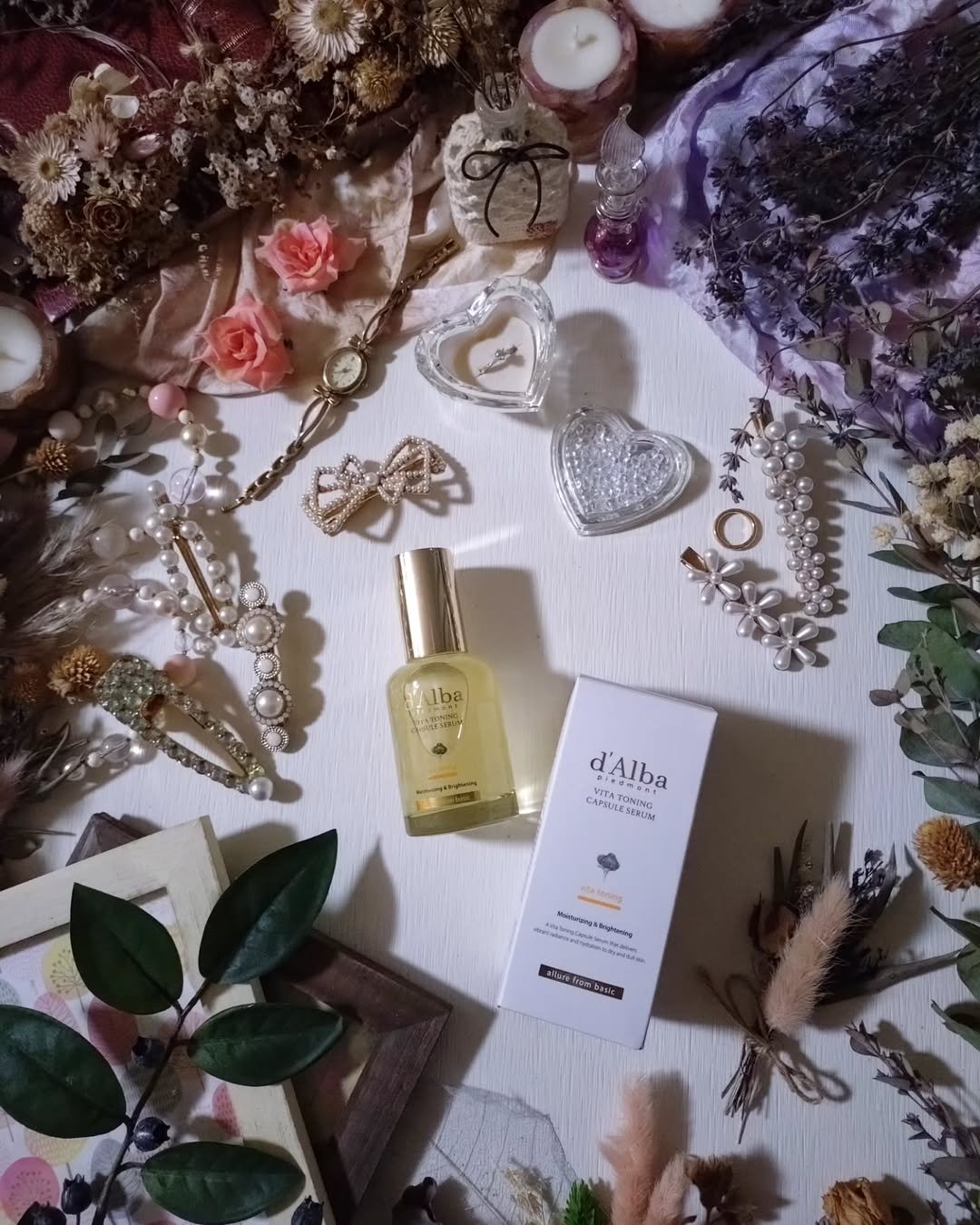 ビタトーニングカプセルセラム/ダルバ/美容液を使ったクチコミ（1枚目）