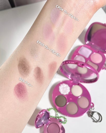 フィー ポケットアイパレット/fwee/アイシャドウパレットを使ったクチコミ(9枚目)