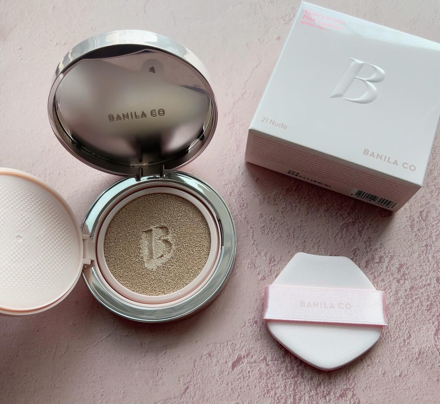バニラコ エッセンス スキン ピンククッション/BANILA CO/クッションファンデーションを使ったクチコミ(1枚目)