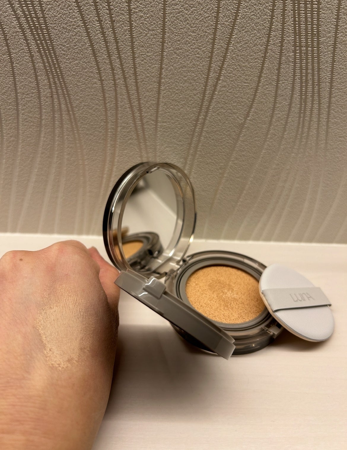 ブラーカバークッション/LUNA/クッションファンデーションを使ったクチコミ(3枚目)