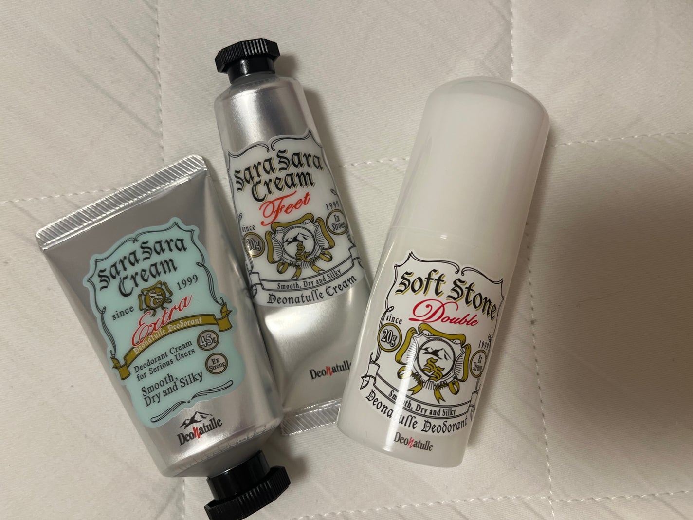 薬用ソフトストーンW/デオナチュレ/デオドラント・制汗剤を使ったクチコミ(1枚目)