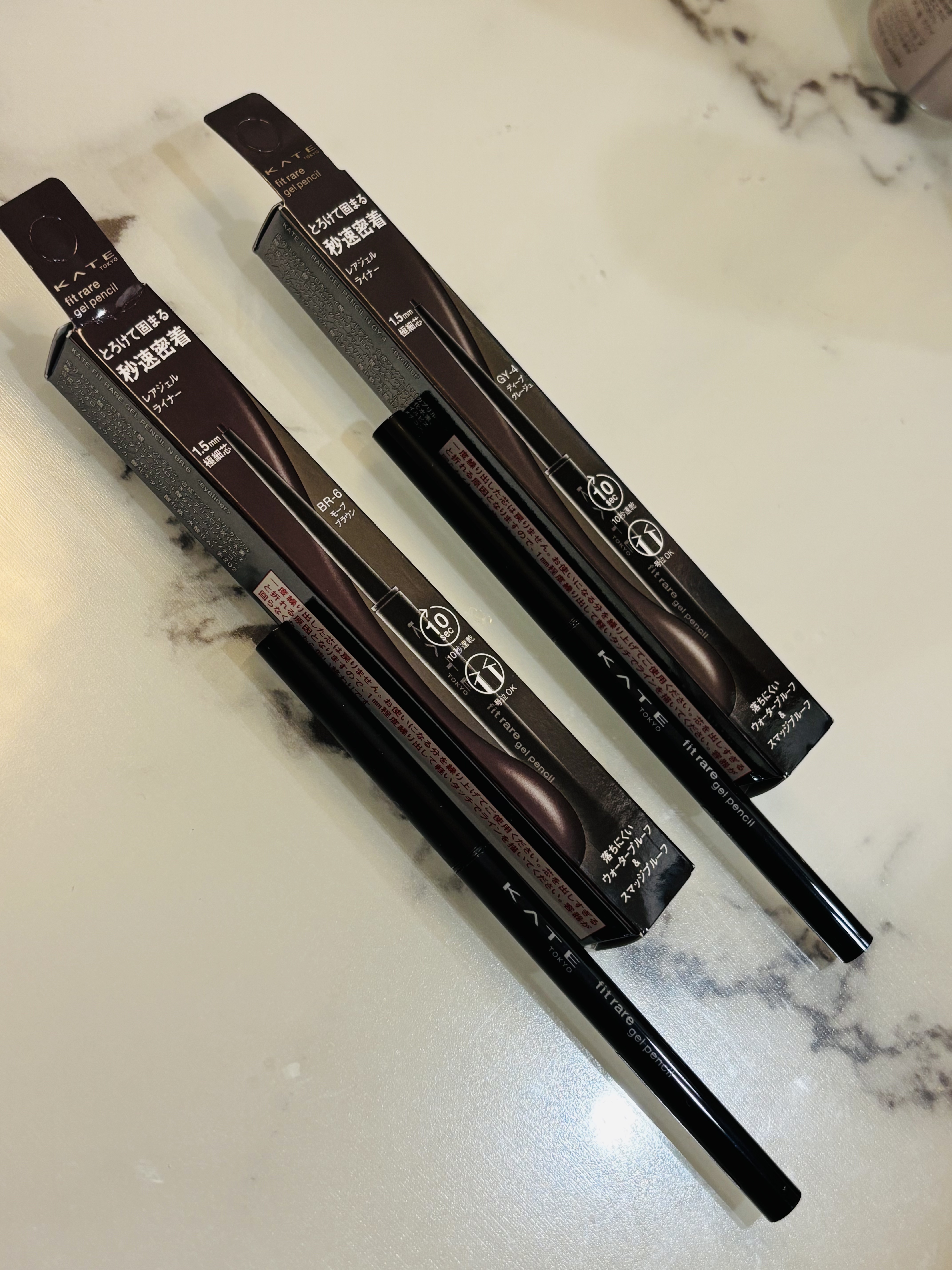 ケイト レアフィットジェルペンシルN/KATE/ジェルアイライナーを使ったクチコミ（3枚目）