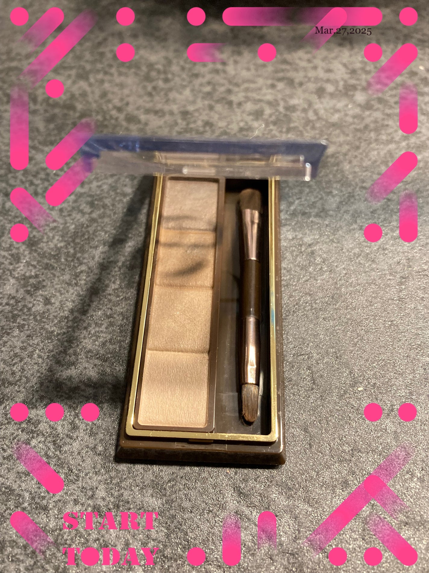 スタイリング パウダーアイブロウ/excel/パウダーアイブロウを使ったクチコミ(1枚目)