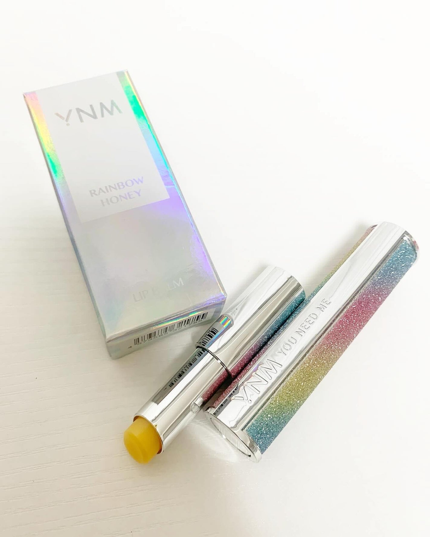 YNM レインボーハニーリップバーム/YNM/リップバームを使ったクチコミ(1枚目)